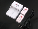 Soshine SC-V1 9V Smart Charger with 2 PCS 9V 500mAh Rechargeable Batteries